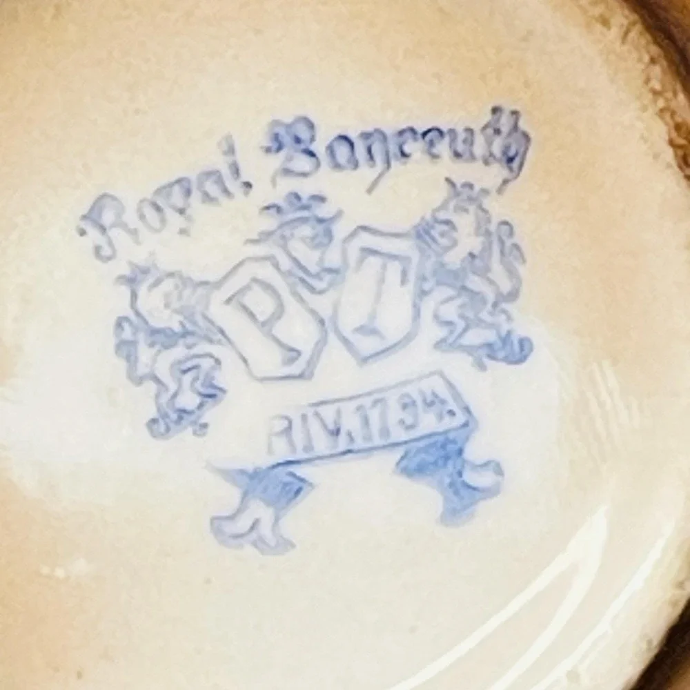 Vtg Royal Bayreuth‎ Portrait Ewer Woman Portraitware Pitcher Vase